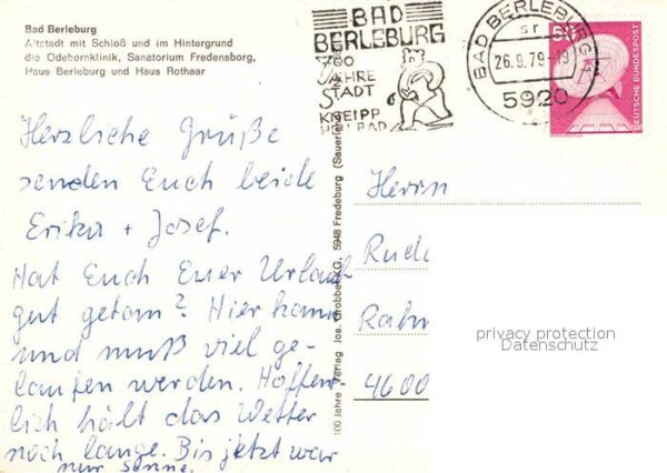 Bad Berleburg Altstadt mit Schloss Fliegeraufnahme – Bild 2