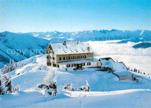 Rotwandhaus mit Tuxer Alpen Sonnwendjoch