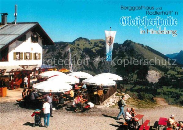Hindelang Berggasthaus und Radlerhüttn Gletschers