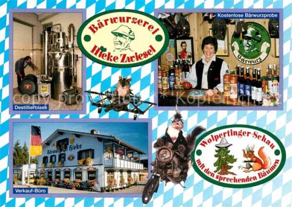 Zwiesel Niederbayern Bärwurzerei Hieke Destillierblase Bärwu