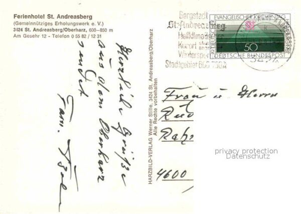 Andreasberg Harz St Ferienhotel St Andreasberg Kegelbahn Re – Bild 2