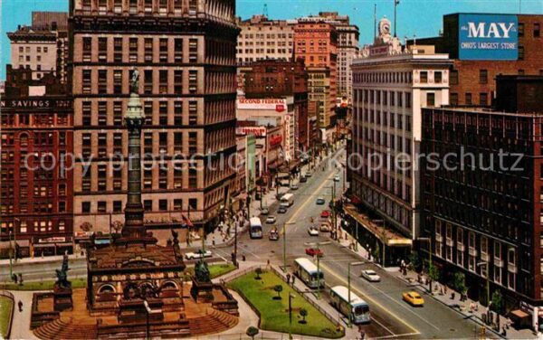 Cleveland Ohio Public Square Business district Euclid