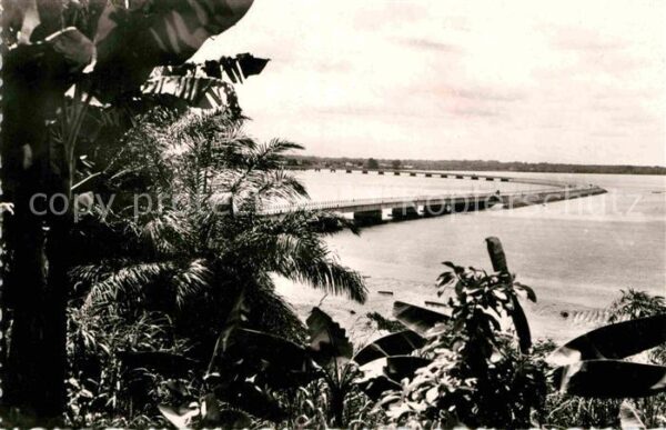 Douala Le pont sur le Wouri