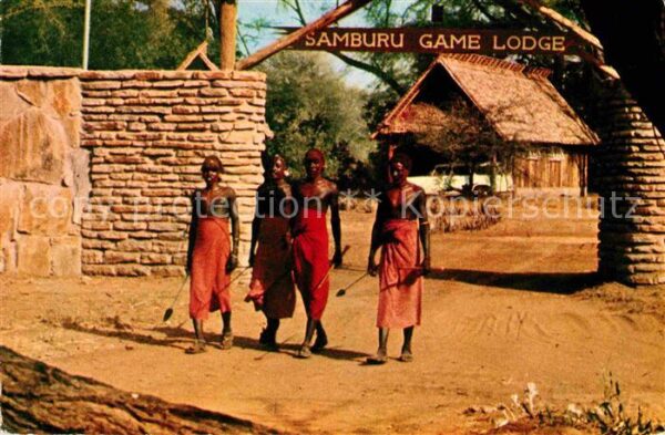 Kenya Near an East African Game Lodge