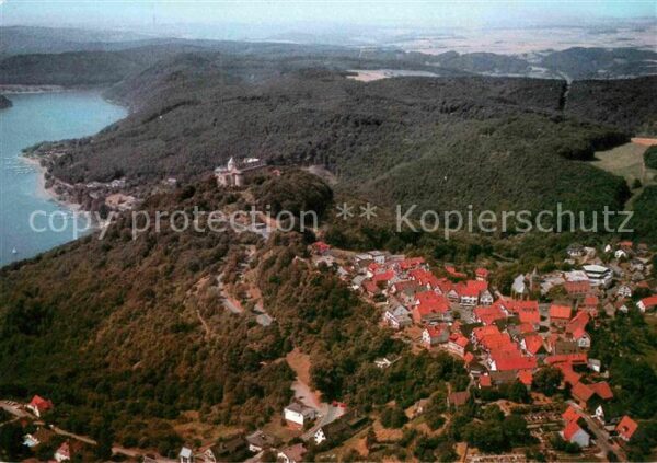 Edersee Edertalsperre Schloss Waldeck Fliegerau