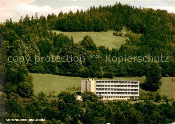 Berneck Fichtelgebirge Siemens Erholungsheim Kneippheilbad