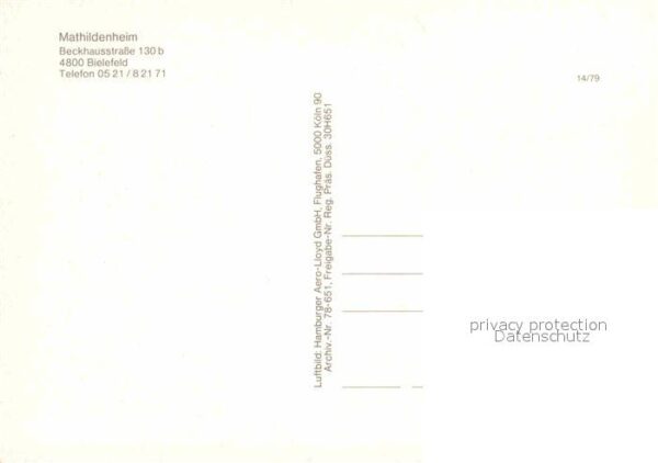 Bielefeld Mathildenheim Fliegeraufnahme – Bild 2
