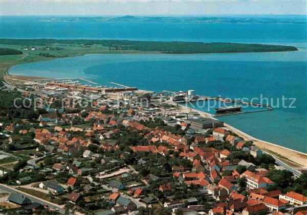 Luebeck Ostsee Fliegeraufnahme