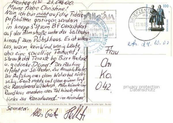 Fiderepasshuette Alpenpanorama Bergwandern Allgäuer Alpe – Bild 2