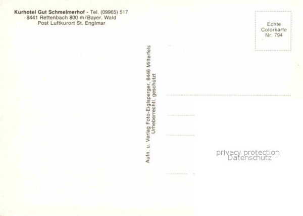 Rettenbach Sankt Englmar Kurhotel Gut Schmelmerhof Restaurant – Bild 2