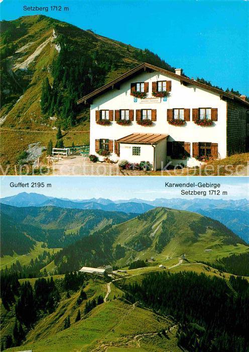 Rottach-Egern Berggaststätte Wallberghaus Panorama Bl