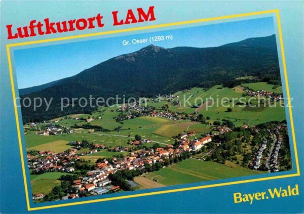 Lam Oberpfalz Luftkurort Bayerischer Wald Fliegeraufn