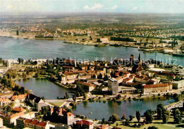 Kiel Altstadt Fliegeraufnahme