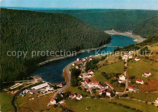 Erzgrube Nagoldtalsperre Fliegeraufnahme