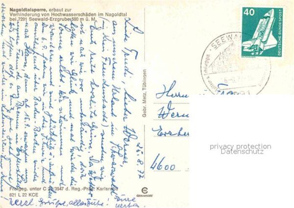 Erzgrube Nagoldtalsperre Fliegeraufnahme – Bild 2