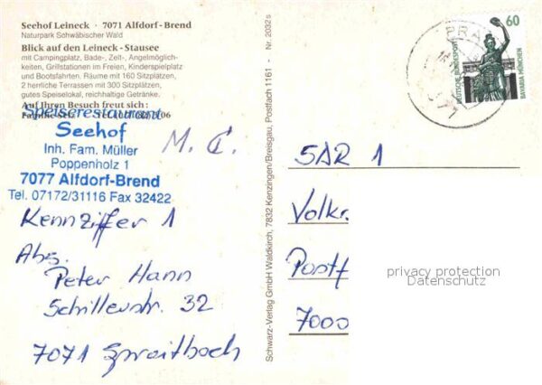 Brend Alfdorf Seehof Leineck Restaurant Terrasse Stau – Bild 2