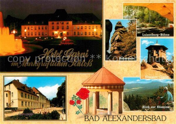 Bad Alexandersbad Hotel Garni im Markgräflichen Schloss H
