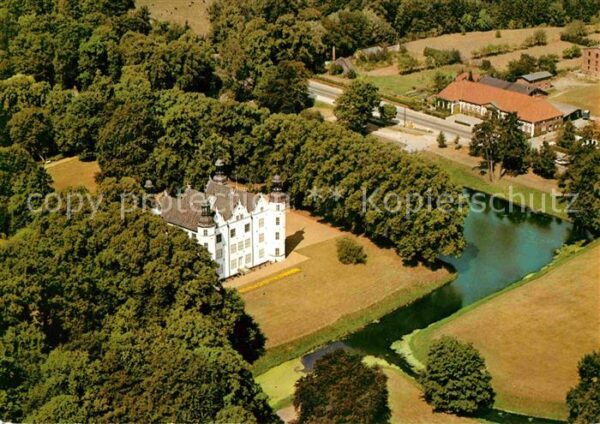 Ahrensburg Schloss Fliegeraufnahme