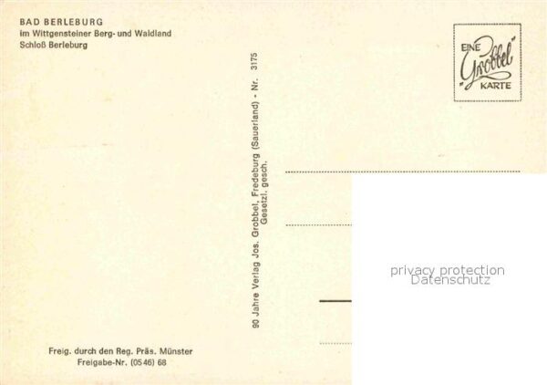 Bad Berleburg Schloss Wittgensteiner Berg und Waldlan – Bild 2