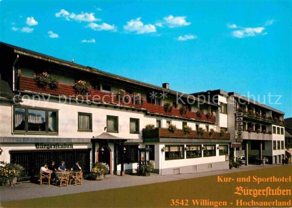 Willingen Sauerland Kur und Sporthotel Bürgerstuben