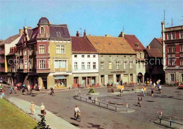 Senftenberg Niederlausitz Platz der Freundschaft