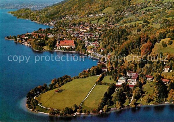 Tegernsee Sanatorium Seeheim Fliegeraufnahme