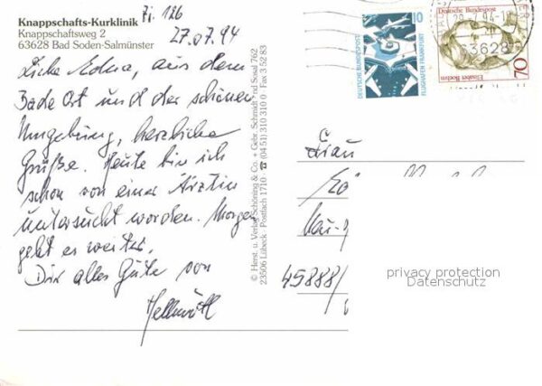 Bad Soden-Salmuenster Knappschafts Kurklinik – Bild 2