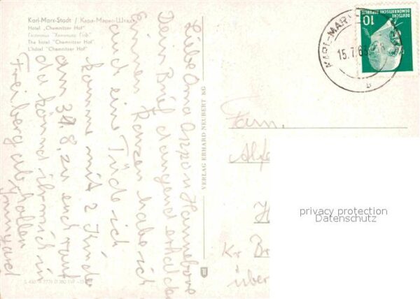 Karl-Marx-Stadt Hotel Chemnitzer Hof – Bild 2