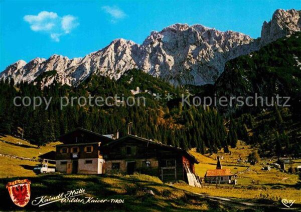 Kufstein Tirol Kaindl Hütte Ausflugsziel am Wilden Kai