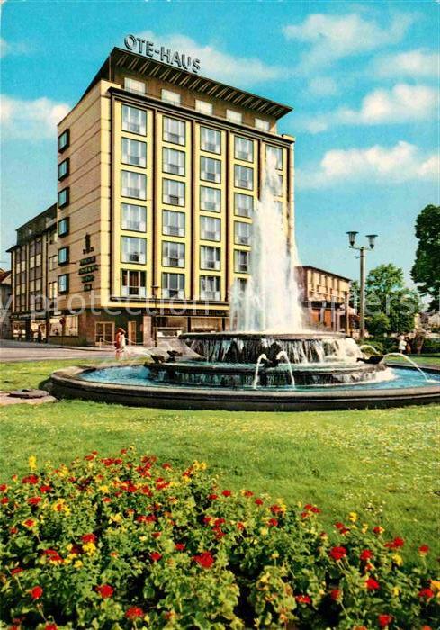 Kaiserslautern Fackel Rondell Springbrunnen Ote Haus H