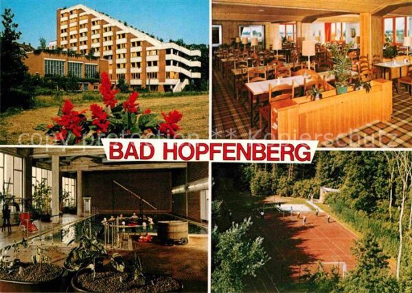 Bad Hopfenberg Westfälisches Bauernbad Restaurant Hall