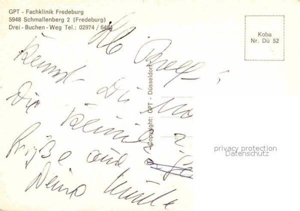 Fredeburg Schmallenberg GPT Fachklinik Empfang Hallenbad – Bild 2