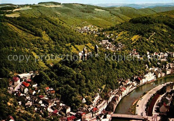Altena Lenne Bergstadt Burg über Lennetal Nettetal F