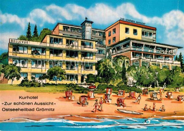 Groemitz Ostseebad Kurhotel Zur schönen Aussichts Strand K