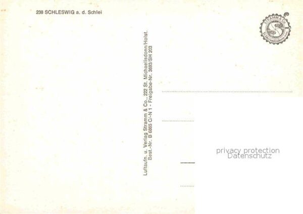 Schleswig Schlei Schloss Fliegeraufnahme – Bild 2