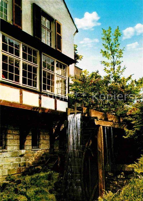 Leopoldstal Lippe Waldhotel Pension Silbermühle Wasserrad