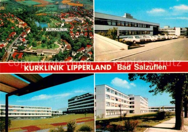 Bad Salzuflen Kurklinik Lipperland der BfA Sanatorium