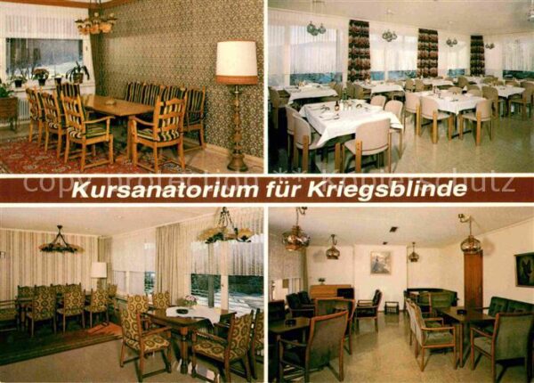 Gudenhagen Kursanatorium für Kriegsblinde