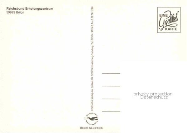 Brilon Reichsbund Erholungszentrum Schwanentei – Bild 2