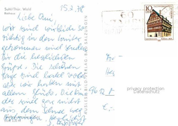 Suhl Thueringer Wald Rathaus – Bild 2