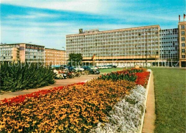 Leipzig Karl Marx Platz Post Hotel Deutschland