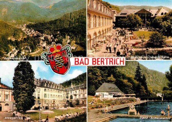 Bad Bertrich Gesamtansicht Badehaus Wandelhalle Dian