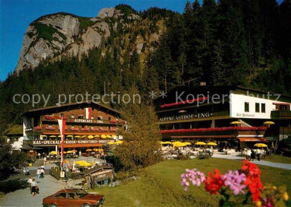 Eng Hinterriss Tirol Alpencafe Alpengasthof Eng am Grossen A