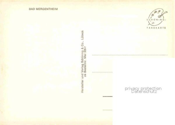 Bad Mergentheim Panorama Blick über die Stadt – Bild 2