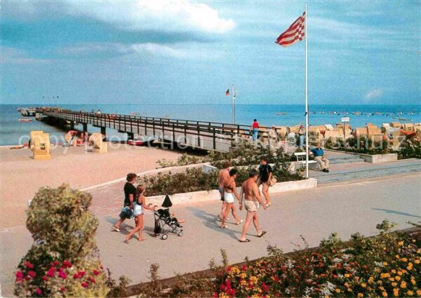 Dahme Ostseebad Seebrücke Strand Promenade