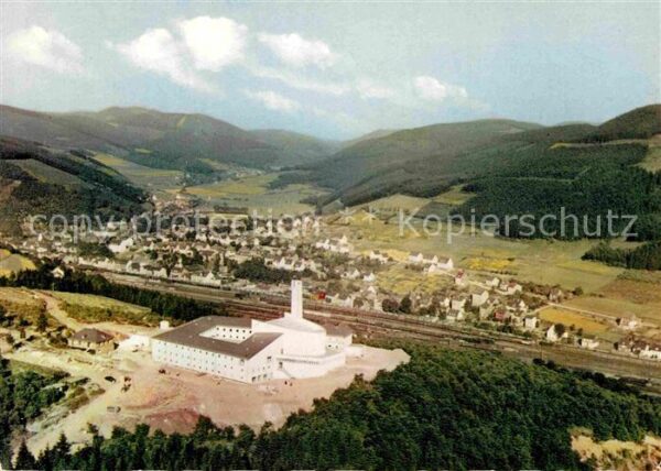 Altenhundem Blick von der Hohen Bracht auf Missions