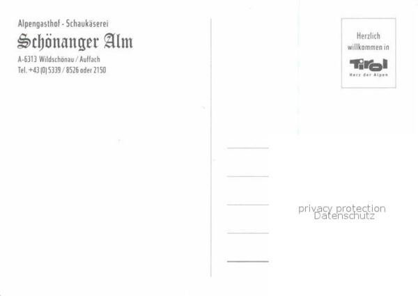 Auffach Alpengasthof Schaukäserei Schönanger Al – Bild 2