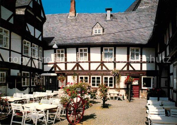 Goslar Weisser Schwan in der Münzstrasse heute