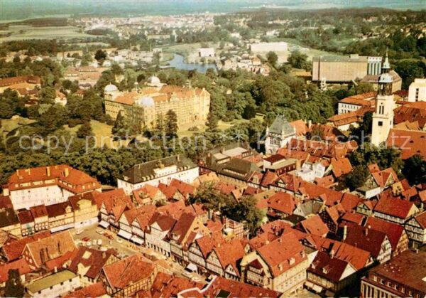Celle Niedersachsen Alte Herzogstadt Altstadt Schloss Flieg