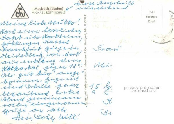 Mosbach Baden Michael Rott Schule – Bild 2